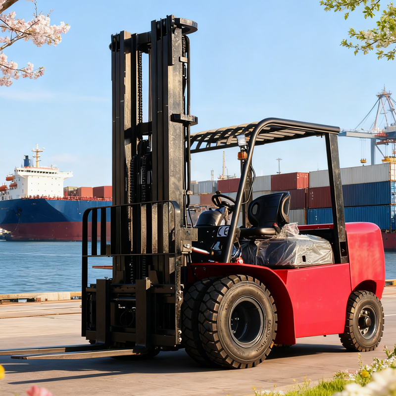 Heavy Equipment Lift - Forklift Diesel 8 Ton Heavy Duty