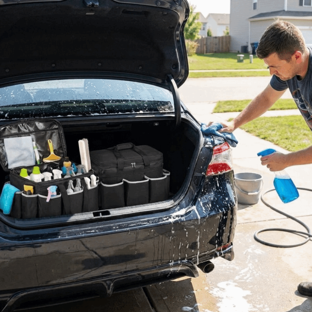 Heavy Equipment Washing - Tas Peralatan Cuci Mobil Tahan Air