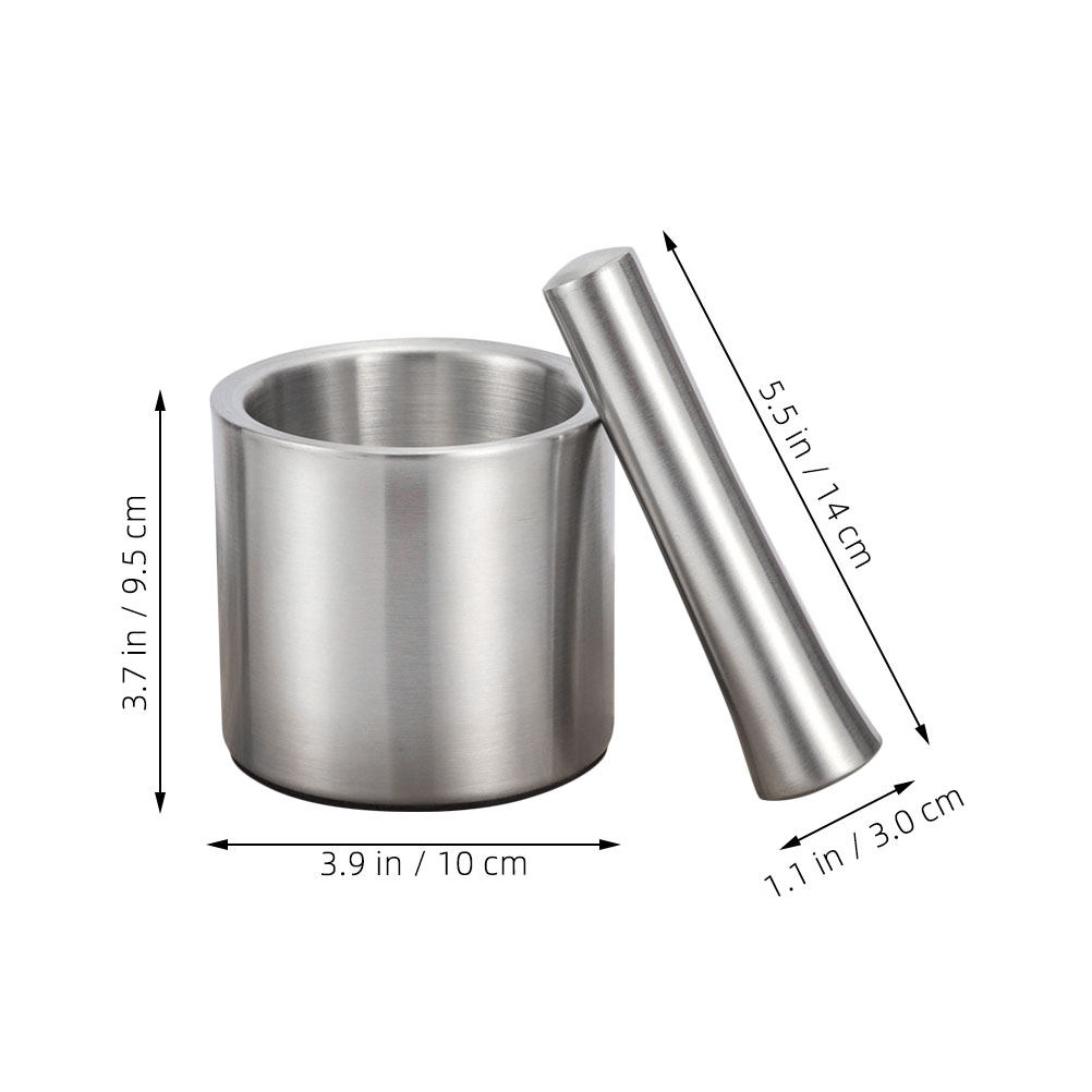 1Set Set Mortar dan Pestle Baj - Heavy Equipment Grinder ulasan dan harga