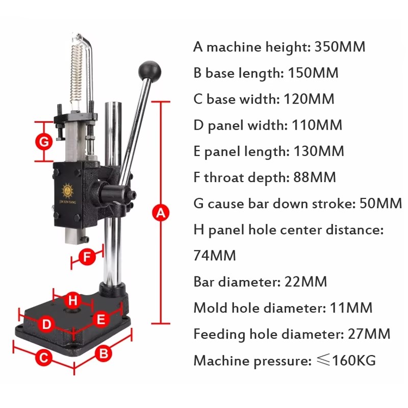 Mesin Press Manual Tugas Berat - Heavy Equipment Grinder ulasan dan harga