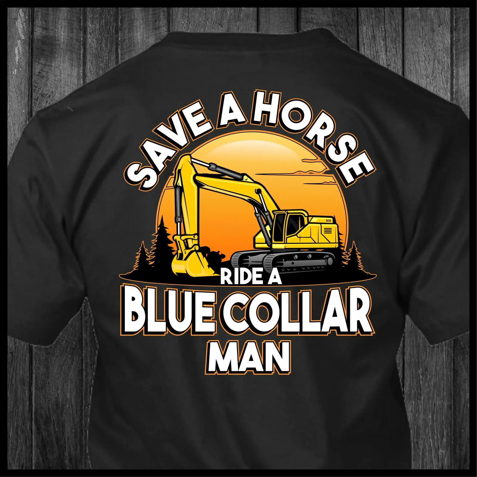 Kaos Vintage Save a Horse Ride - Heavy Equipment Washing ulasan dan harga